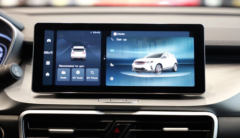 Màn hình xe Geely Coolray premium